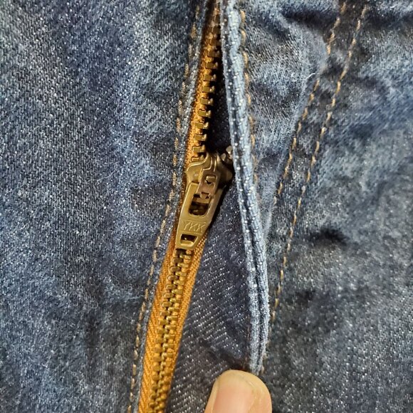 Arizona Jeans Mens 38x30 Blue Boot Cut Denim 5-Pocket Style - Picture 12 of 13